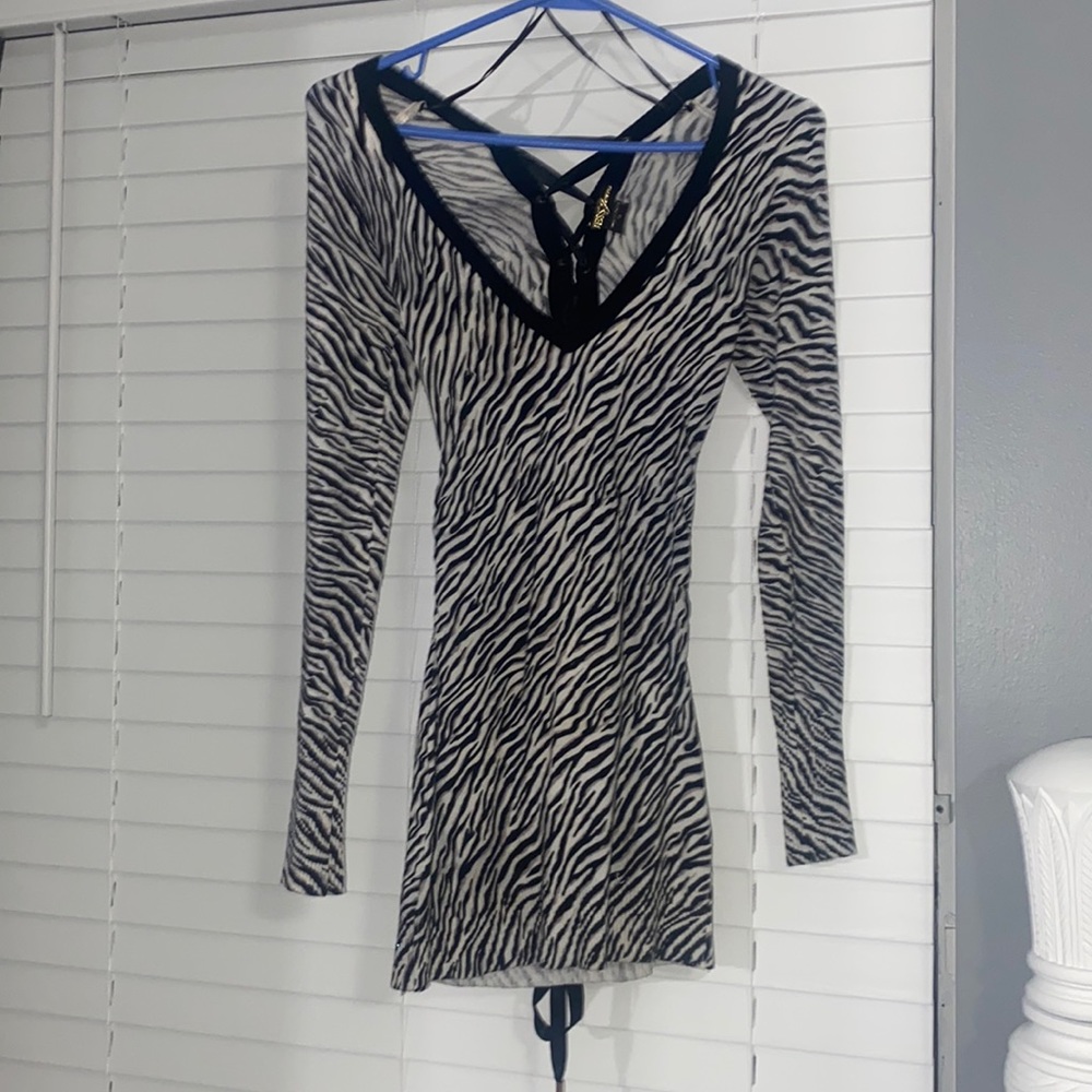 Long Sleeve Mini Dress